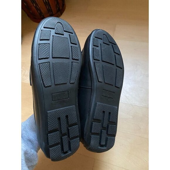 Nordstrom Rack BNWT black l"Myles" penny oafers boys NEW - Picture 5 of 6